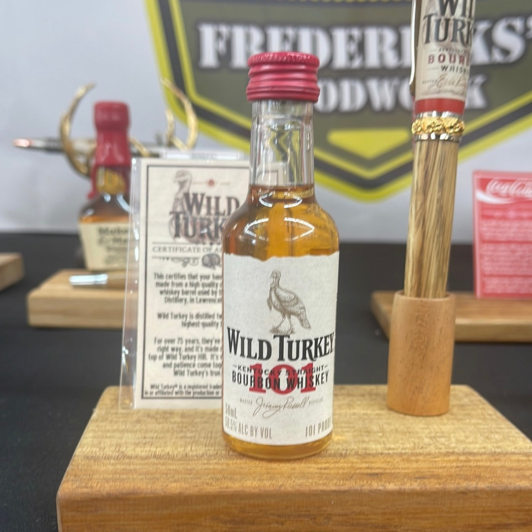 Wild Turkey barrel pen