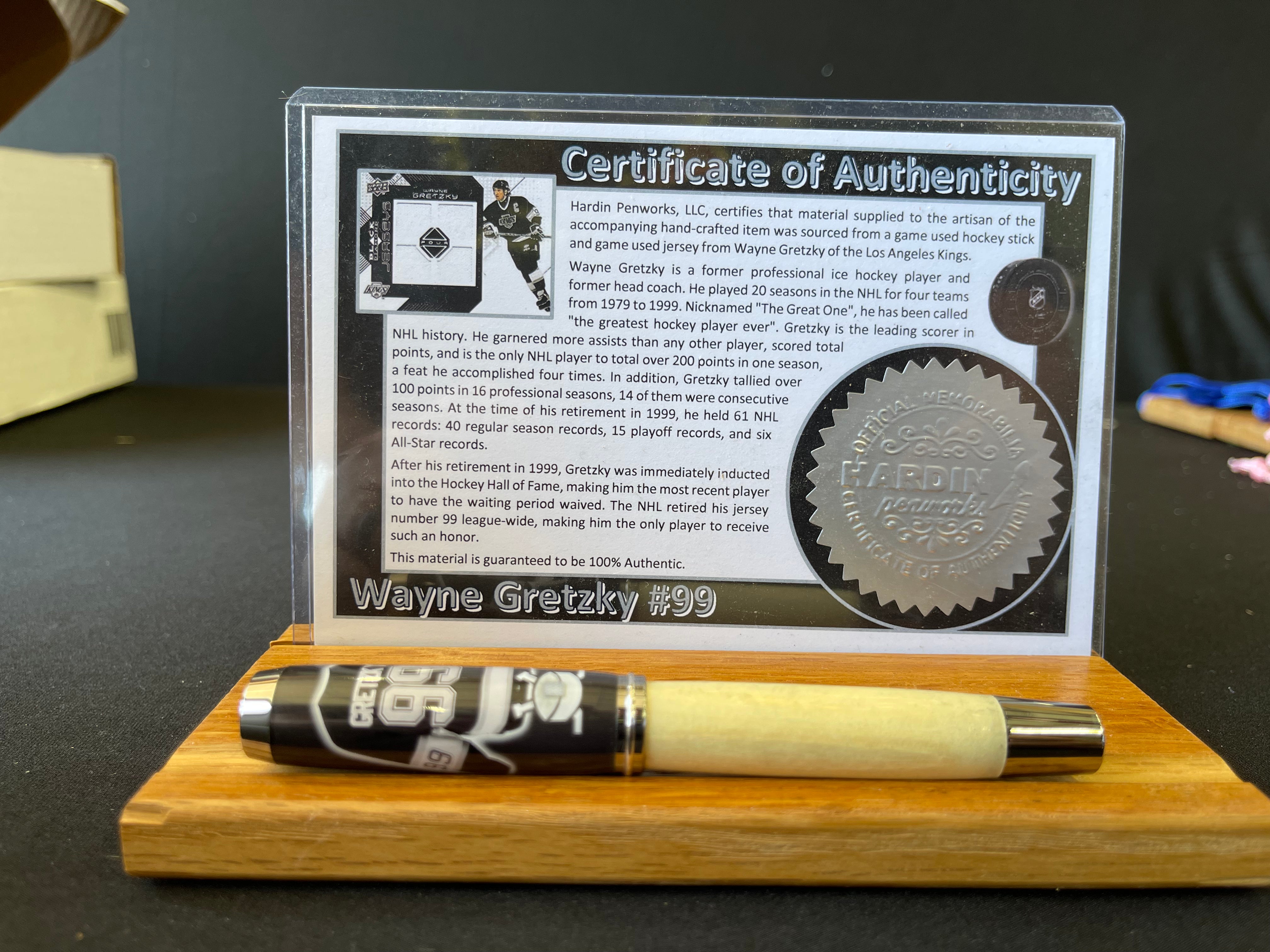 Wayne Gretzky pen