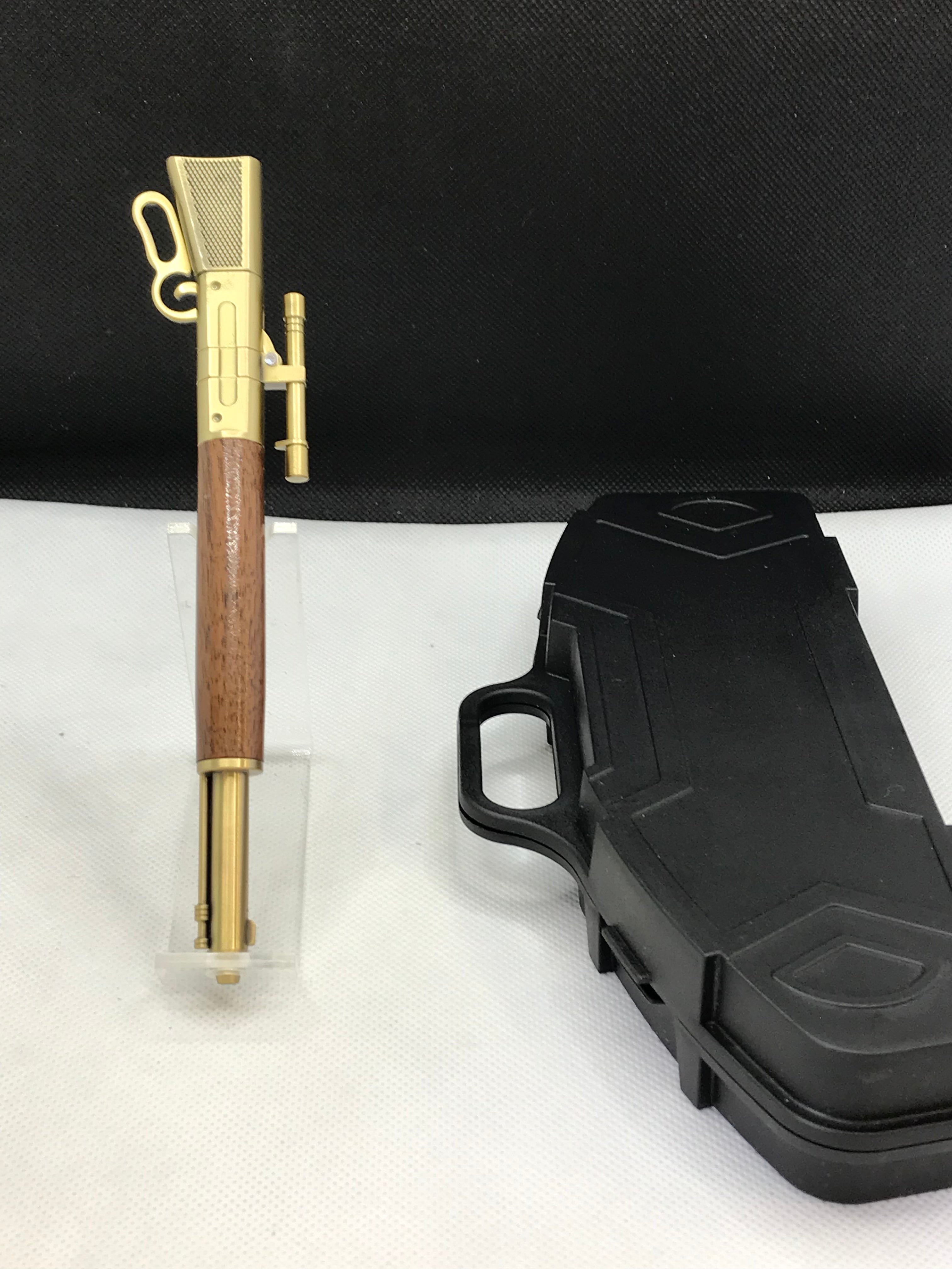 Lever action pen