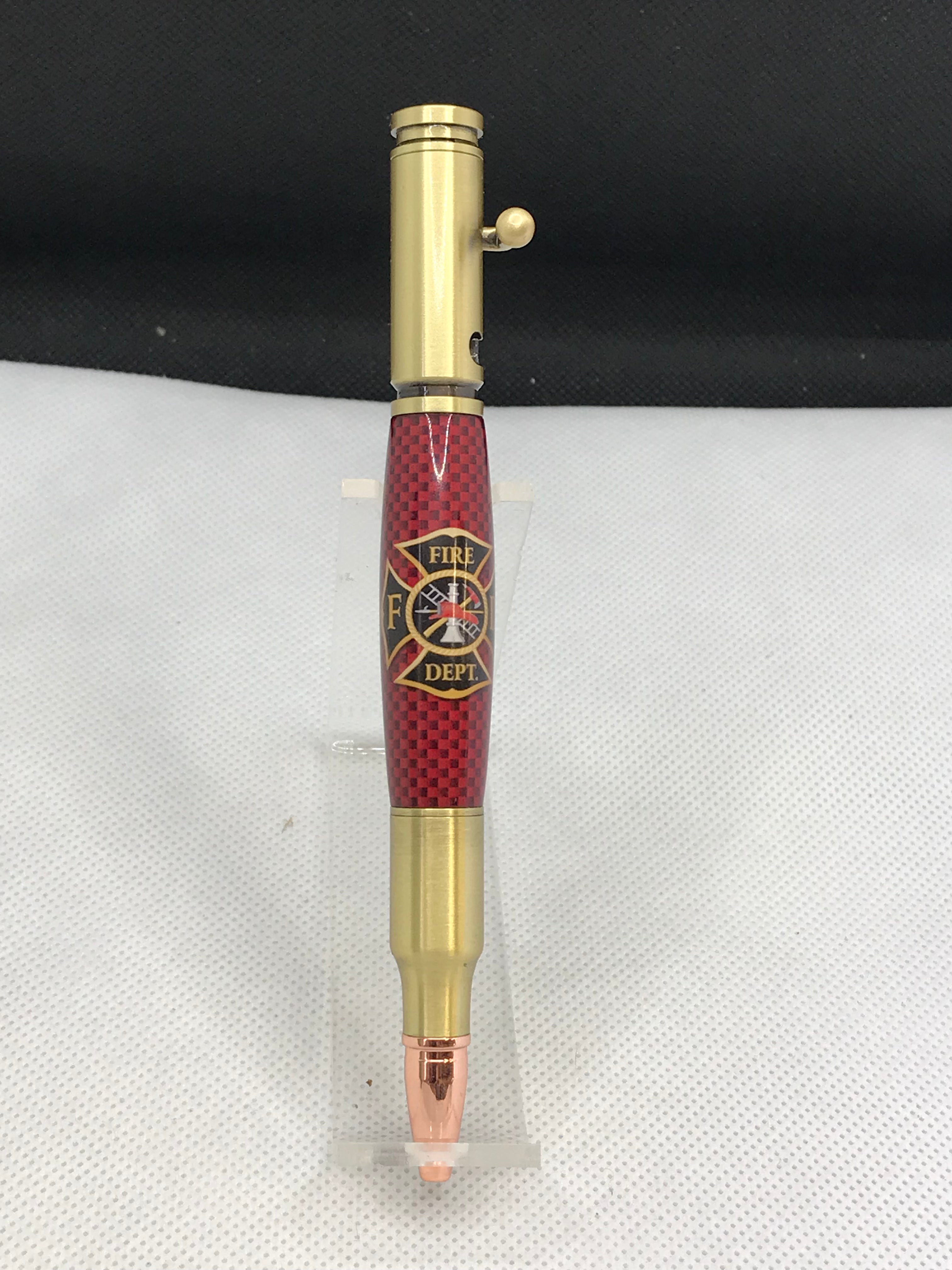 Fire department pen.