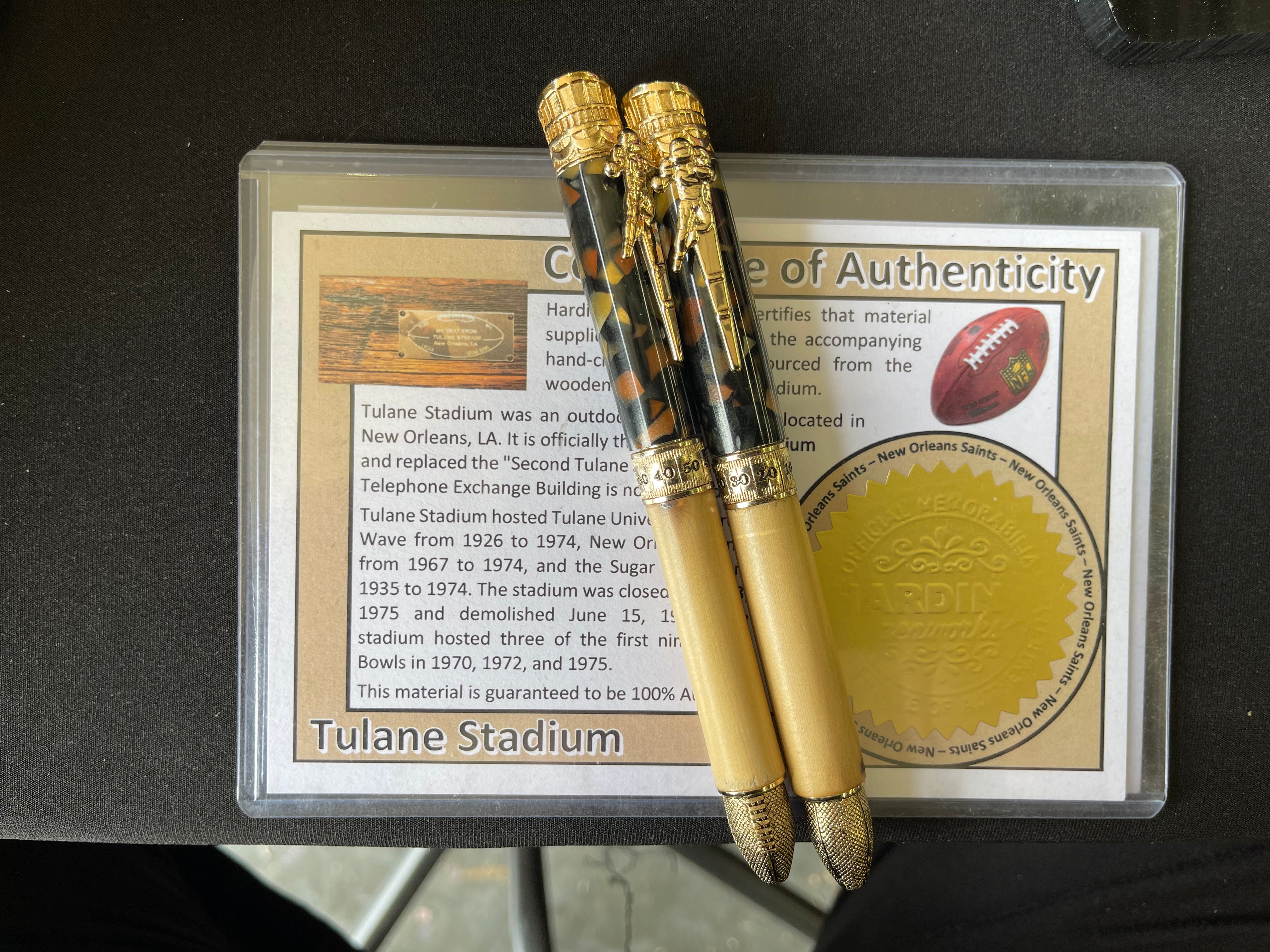 New Orleans saints seat pen