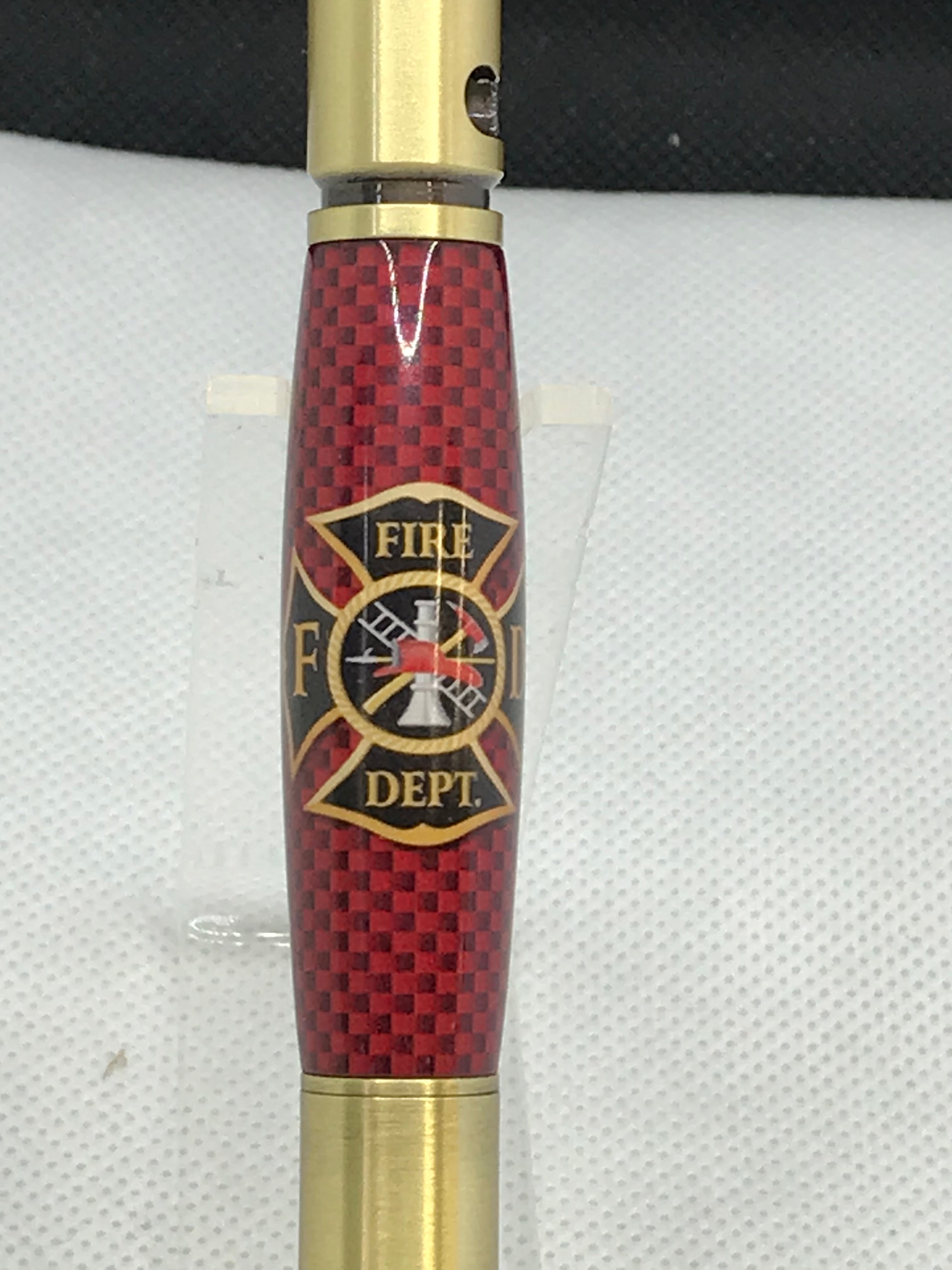 Fire department pen.